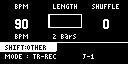 SP-404MKII TR-REC画面